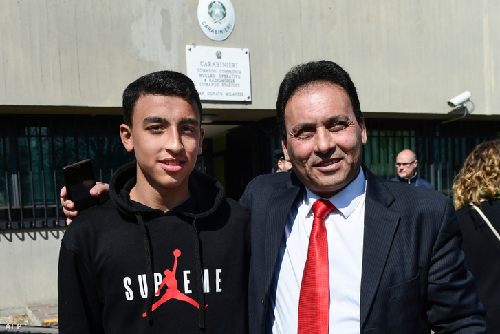 Ramy és édesapja, Khaled Shehata