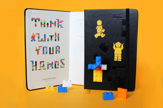Legos jegyzetfüzet felnőtteknek