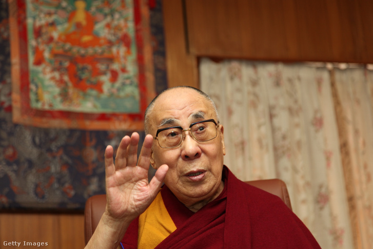 Dalai Láma Dharamshala, Indiában 2019. március 20-án