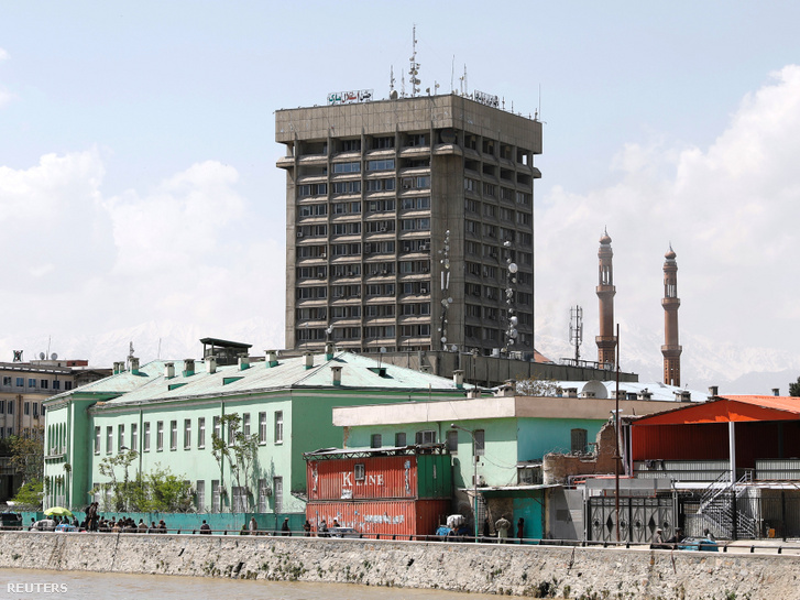 A Kommunikációs és Informatikai Minisztérium épülete Kabulban