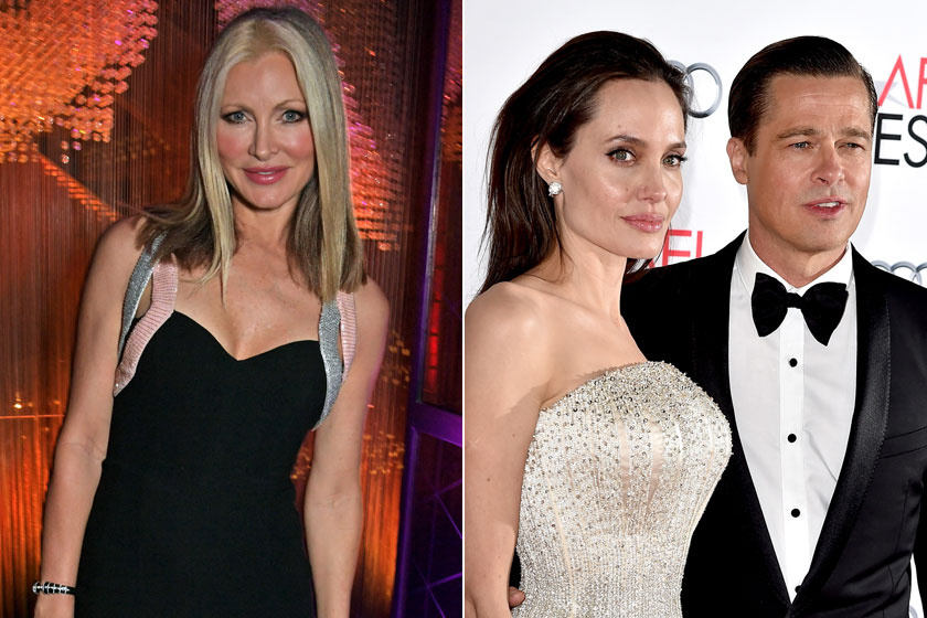 Caprice Bourret míg Angelina Jolie-ról nincs jó véleménnyel, addig Brad Pitt szerinte egy nagyon kedves ember.