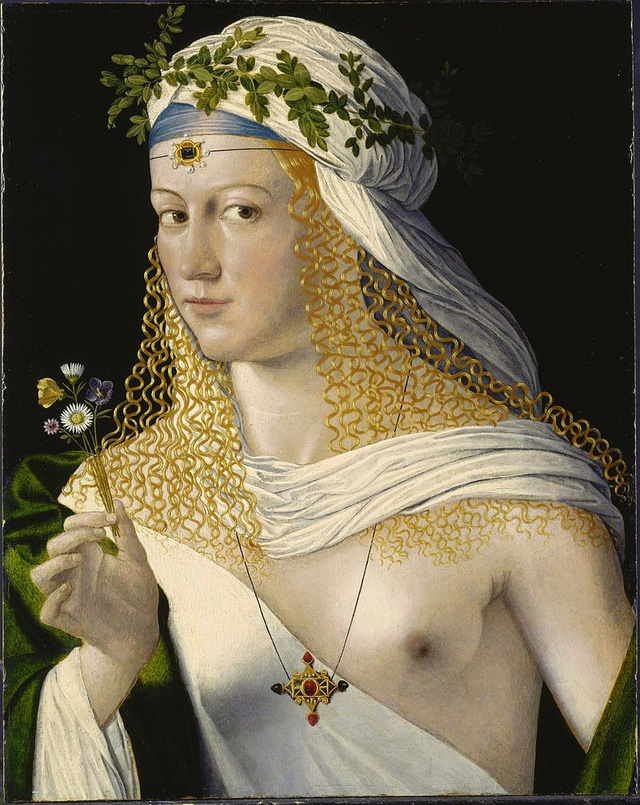 Lucrezia Borgia Bartolomeo Veneto festményén