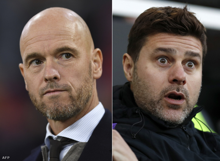 Erik Ten Hag és Mauricio Pochettino