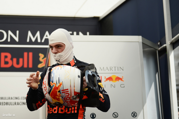 Max Verstappen a Nagy Futamon 2019. május 1-én.