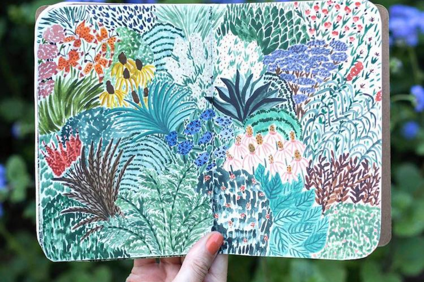 A művésznő egy angliai külvárosban nevelkedett, így kiskorától kezdve körülvette őt a természet. Többek közt ezért szereti a növényeket, mert az otthonra emlékeztetik.
