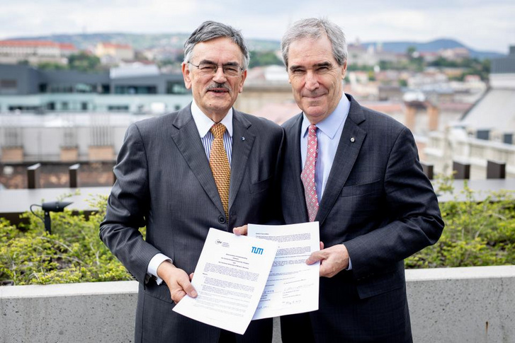 Wolfang A. Herrmann és Michael Ignatieff