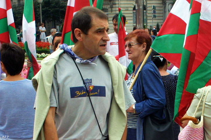 Josu Ternera egy 2002-es demonstráción Bilbao városában.