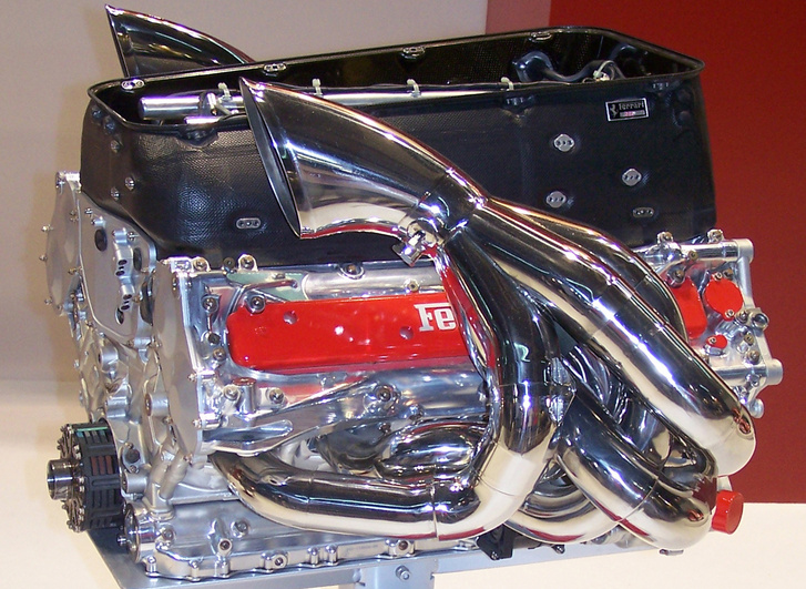 A Ferrari 2004-ben használt V10-ese