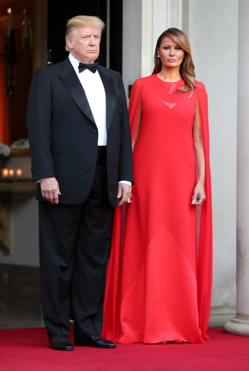 Melania Trump egy igazán különleges estélyit választott a rendezvényre.