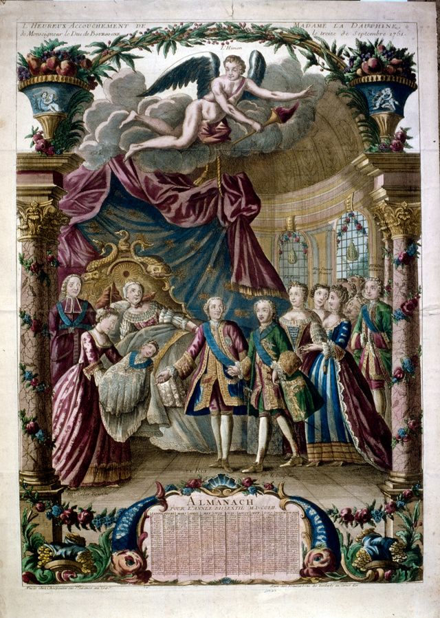 XVI. Lajos és Marie Antoinette második gyermekének megszületése