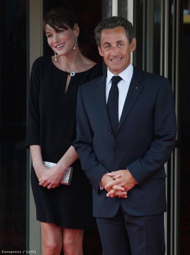 Nicholas Sarkozy és Carla Bruni