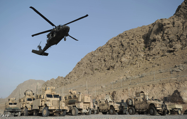 UH-60 Black Hawk helikopter Afganisztánban