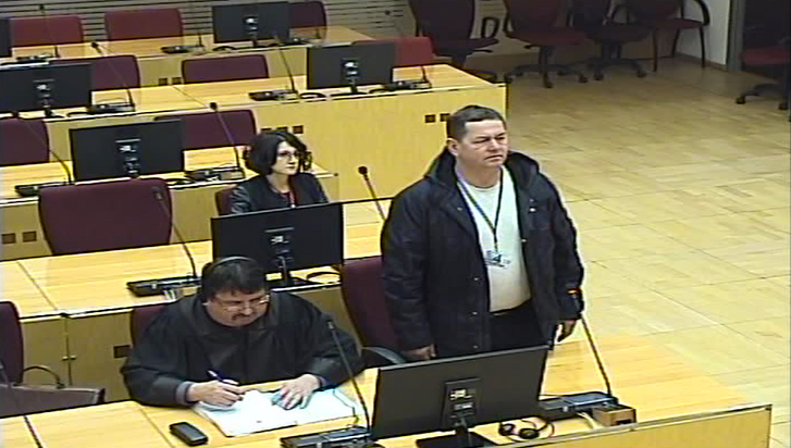 Sretko Pavić a bíróságon