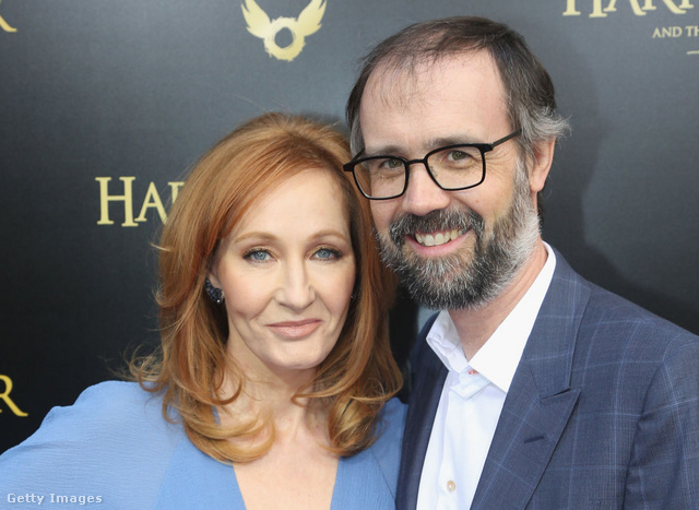 Joanne Rowling és férje, dr. Neil Murray