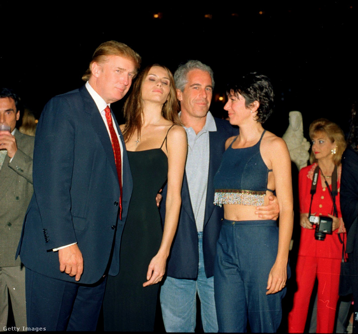 Donald Trump és Jeffrey Epstein (Palm Beach, Florida 2000. február 12.)