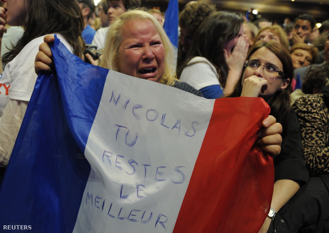 "Nicolas, te maradsz a legjobb" - zokog egy Sarkozy-hívő