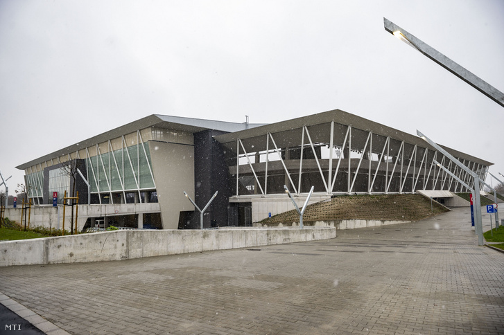 Az új székesfehérvári Sóstói Stadion 2018. november 19-én.