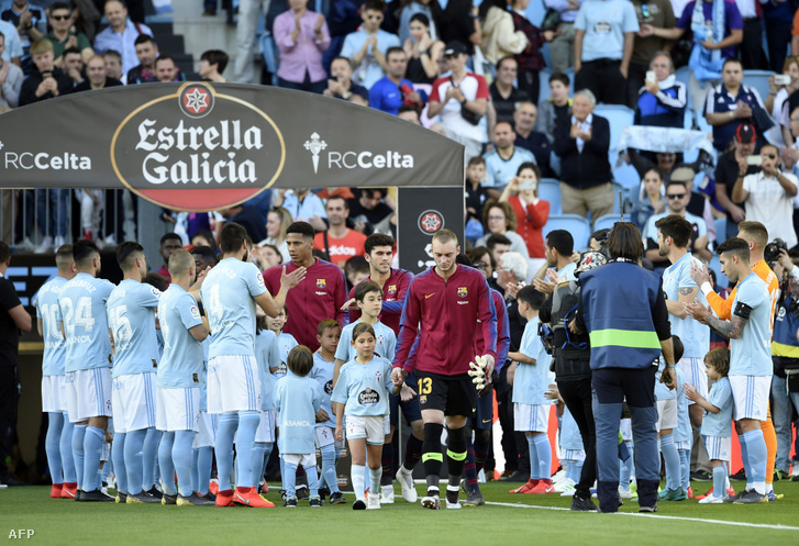 A Celta Vigo sorfala köszönti a 2018/19-es spanyol bajnokot, a Barcelonát