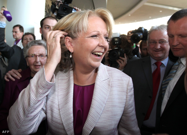Hannelore Kraft tartományi miniszterelnök győzelemre vezette az SPD-t