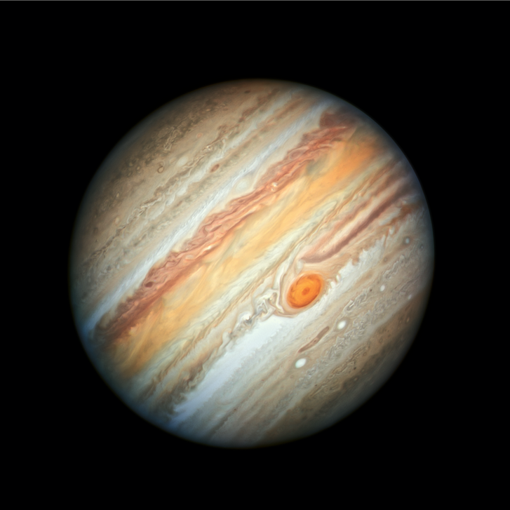 Új képet készített a Hubble a Jupiterről.