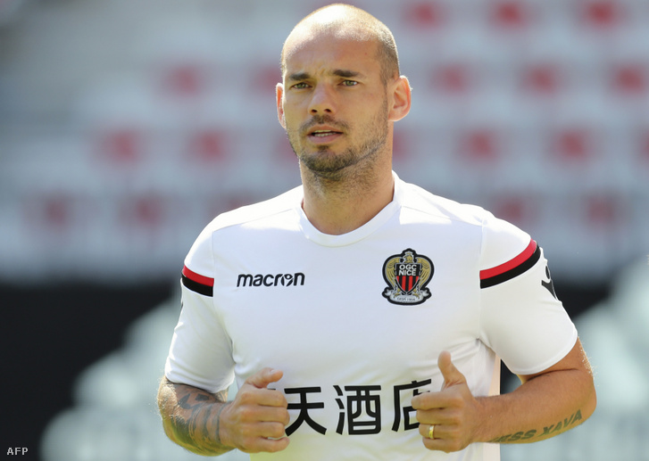 Wesley Sneijder a Nice játékosaként