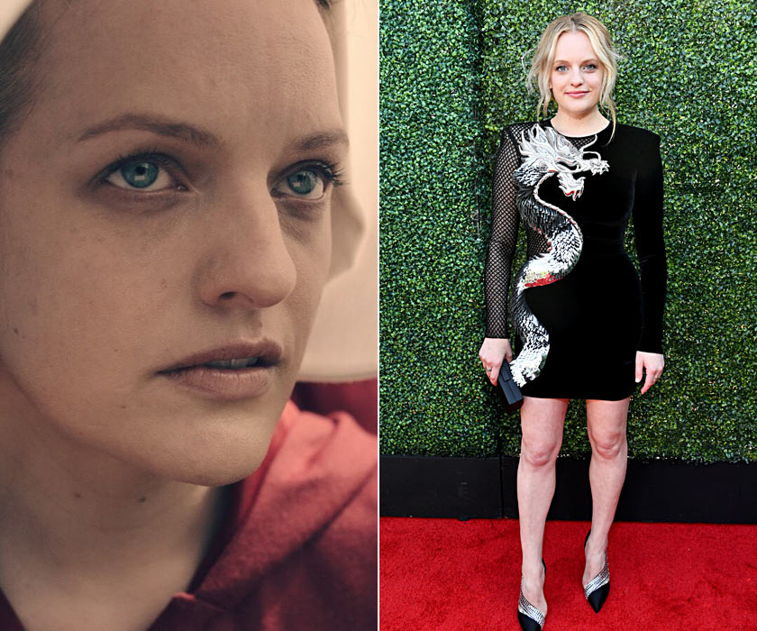 Látszik, hogy Elisabeth Moss semmi sminket nem viselhet June-ként a forgatáson - sokkal üdébb és fiatalosabb, mint a szériában!