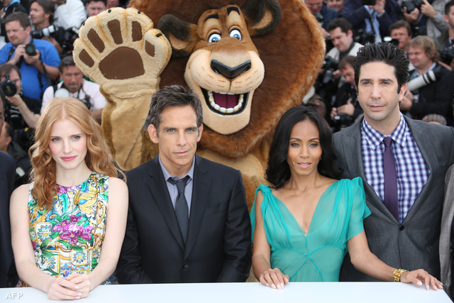 Jessica Chastain,  Ben Stiller, Jada Pinkett Smith és David Schwimmer