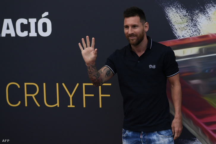 Messi kedden, a Cruyff-stadion megnyitóján