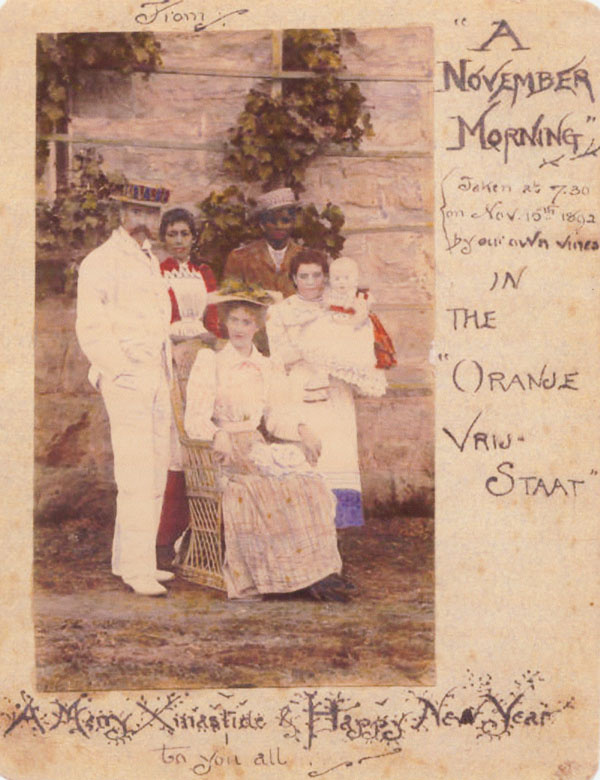 A Tolkien család 1892 karácsonyán Bloemfonteinban