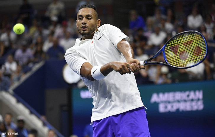 Nick Kyrgios a US Openen 2019. augusztus 31-én.