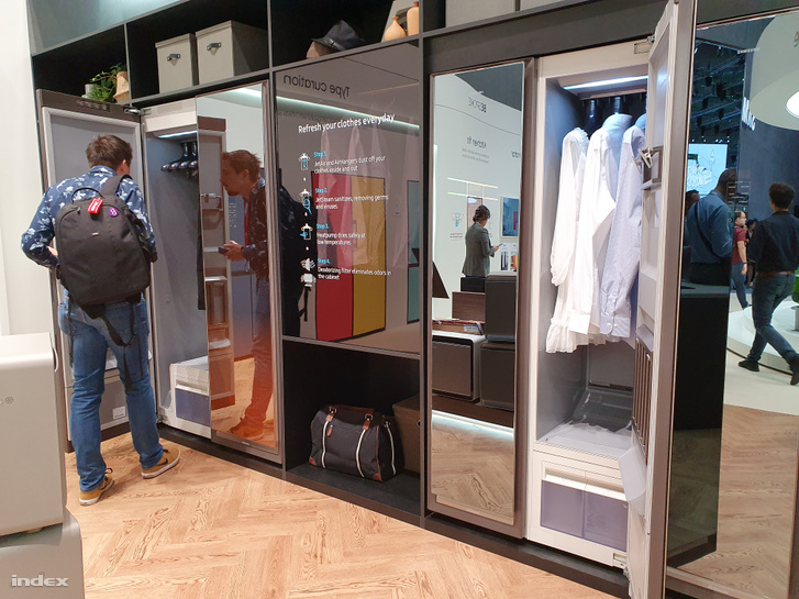 Samsung okos otthon luxusszekrénnyel az IFA kiállításon