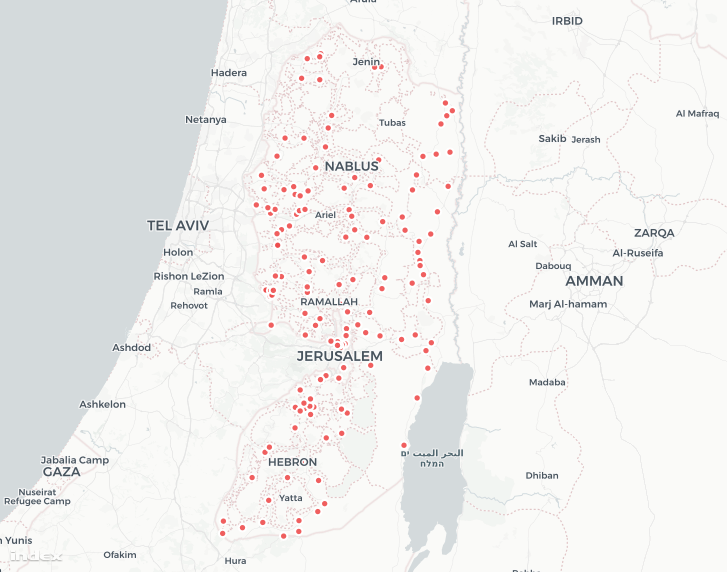 Zsidó települések Ciszjordániában