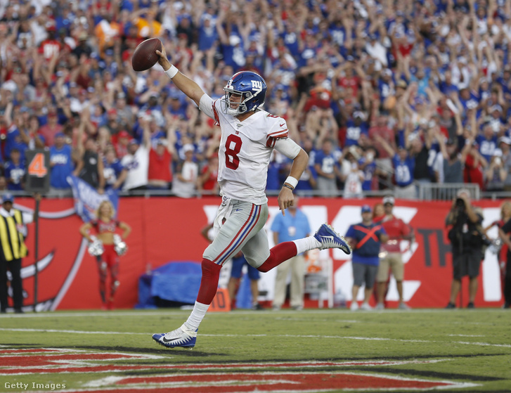 Daniel Jones futott touchdownja a negyedik negyedben