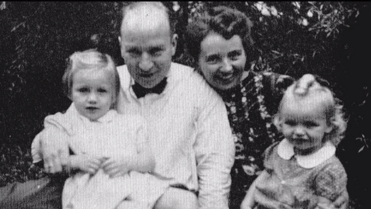 Franz Oppenhoff és családja
