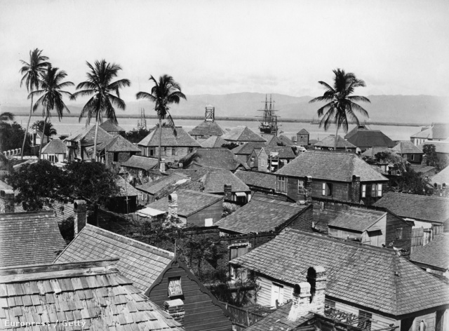 Port Royal házai 1880 körül