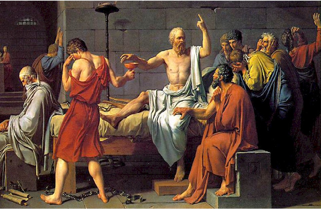 Jacques Louis David: Szokratész halála