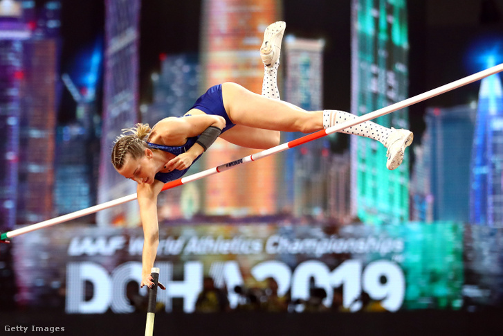Anzselika Szidorova győztes ugrása a dohai atlétikai világbajnokságon