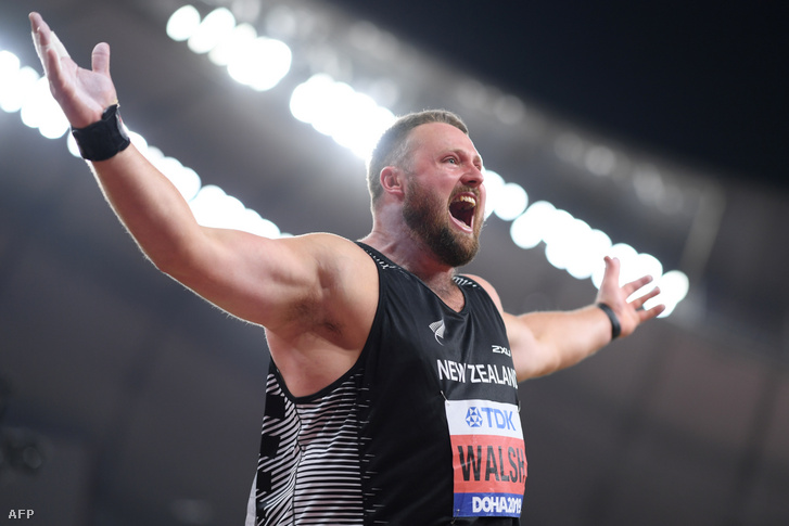 Tom Walsh is világbajnoki csúcsot ért el férfi súlylökésben Dohában