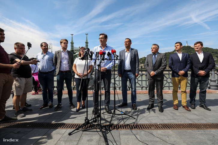 Joint press conference about the alliance between opposition parties, 6 June 2019