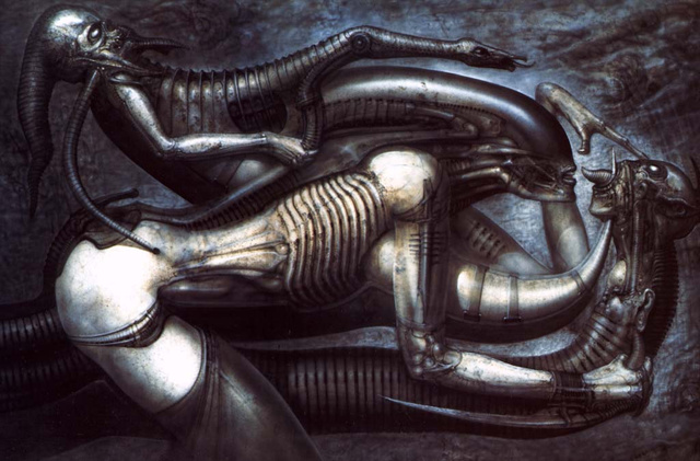 Nem ördögtől való az ember-Alien hibrid (H.R. Giger: Necronomicon V)