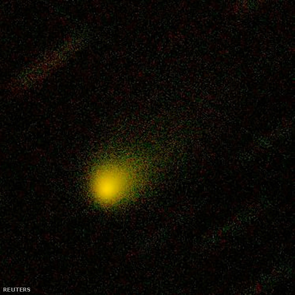 A hawaii Gemini North teleszkóppal készült felvétel az üstökösről