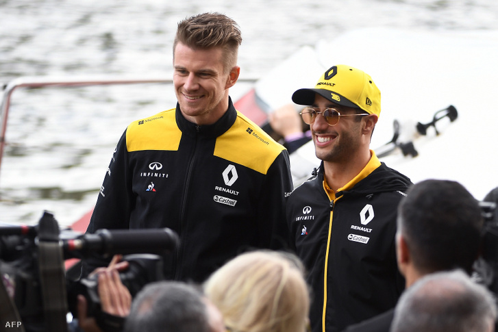 Nico Hülkenberg és Daniel Ricciardo