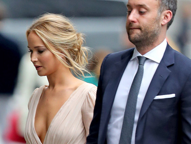 Jennifer Lawrence férjhez ment, megvolt a lagzi