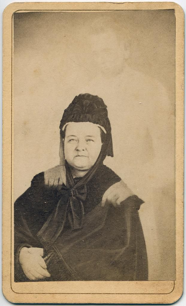 Az özvegy Mrs. Lincoln és „néhai férje” (1870)