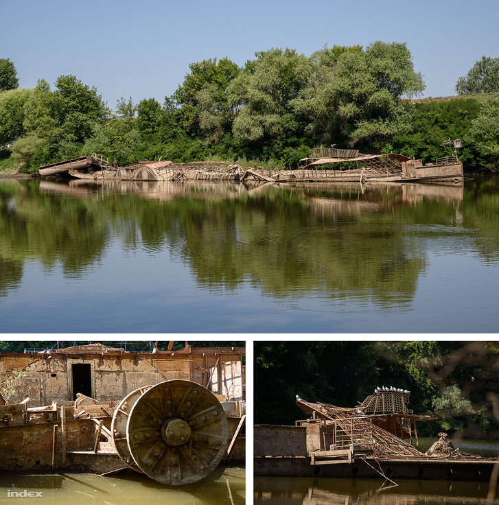 A Szőke Tisza roncsai 2019 júliusában