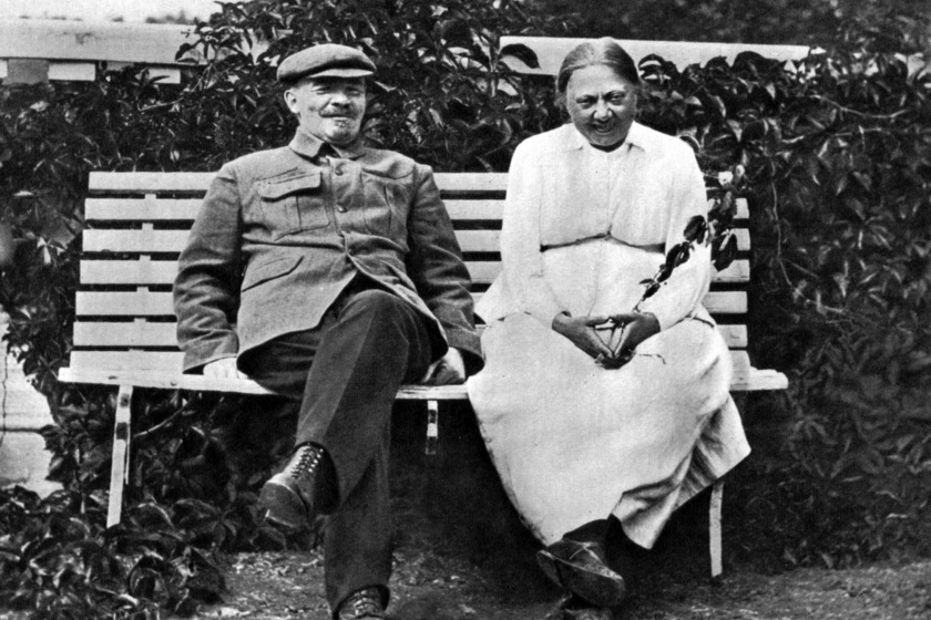 Lenin és felesége, Nagyezsda