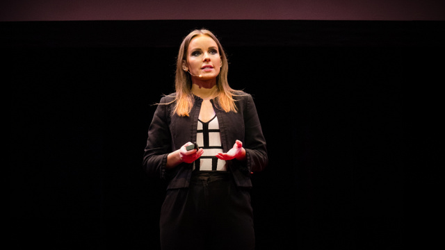 Dr. Joy Wolfram a Tedx-konferencián, 2019 október