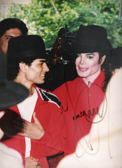 Farkas Sándor és Michael Jackson