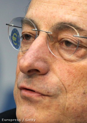 Mario Draghi, az Európai Központi Bank elnöke