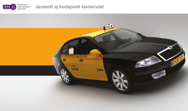 Ilyen lesz az új budapesti taxik színe